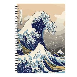 Next trends wave τετράδιο σπιράλ 2 θέματα 70 φύλλα 17x25εκ.