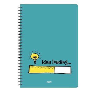Next trends idea τετράδιο σπιράλ 3 θέματα 105 φύλλα 21x29εκ.