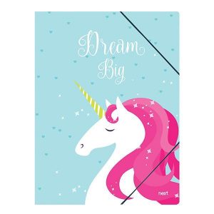 Next φάκελος λάστιχο "Unicorn" Υ35x25εκ.