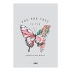 Next trends butterfly τετράδιο καρφίτσα 17x25εκ. 40φ.