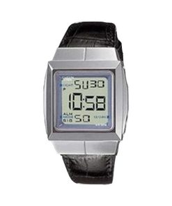 Casio ρολόι ψηφιακό  με δερμάτινο λουράκι