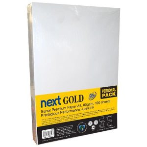 Next Gold A4 100 φύλλα personal pack premium copy paper 80γρ.