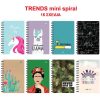 Next trends τετράδιο σπιράλ mini 8x12εκ. 64φ.