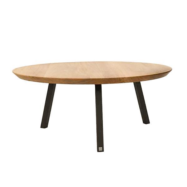 Τραπέζι σαλονιού Nextdeco στρόγγυλο MDF 25mm Ø80xY36,5εκ.