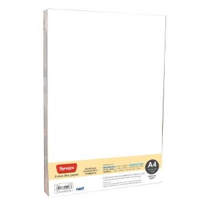Synaps συνθετικό χαρτί αυτοκόλλητο αδιάβροχο Α4 20 φύλλα 135γρ.
