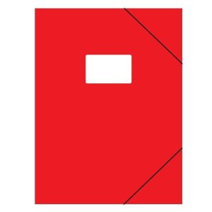 Next φάκελος με λάστιχο κόκκινο από ανακυκλωμένο χαρτόνι 400γρ. Υ35x25x0εκ.