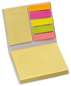 Σετ με χαρτάκια σημειώσεων και σελιδοδείκτες 10x8,5x2εκ