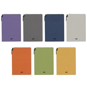 Next Natural μπλοκ σπιράλ με στυλό 14x21εκ. 80φ.