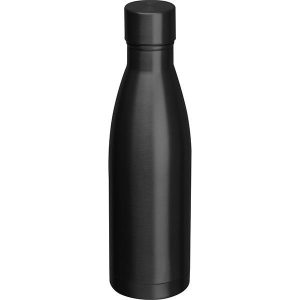 Θερμός - μπουκάλι μαύρο inox Υ25xØ7εκ. 500 ml