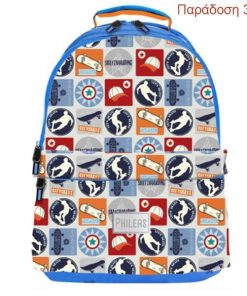 Bagtrotter τσάντα πλάτης Phileas City Skate Υ43x16x29εκ.
