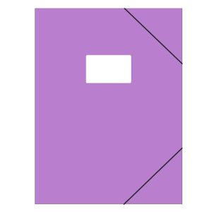 Next φάκελος με λάστιχο μωβ από ανακυκλωμένο χαρτόνι 400γρ. Υ35x25x0εκ.