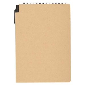 Next Eco Promo μπλοκ σπιράλ με στυλό 14x21εκ. 80φ.