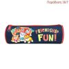 Bagtrotter κασετίνα βαρελάκι "Paw Patrol multicolor" 22x7x7εκ.