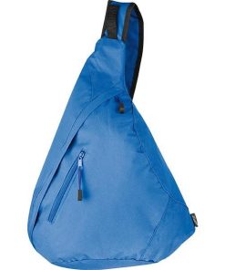 Τσάντα πλάτης χιαστί μπλε Υ50x26x16εκ.