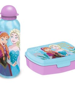 Σετ φαγητοδοχείο - παγούρι Frozen 17,5x12,5xY6εκ. 500ml