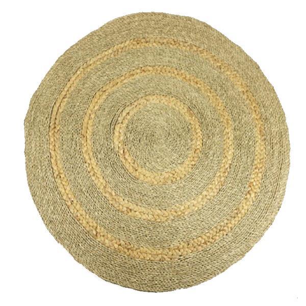 Χαλί στρογγυλό boho rattan Ø120εκ.