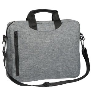 Τσάντα για λάπτοπ πολυεστέρα γκρι Υ30x37x7,5εκ