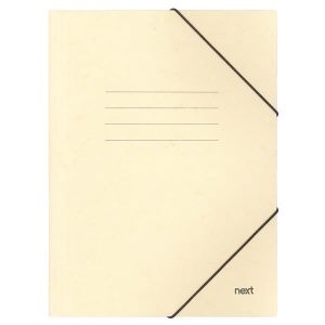 Next φάκελος με λάστιχο πρεσπάν μπεζ Υ35x25x0εκ. Δυνατότητα εκτύπωσης