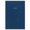 Next ημερολόγιο 2024 fabric ημερήσιο δετό μπλε 17x25εκ.
