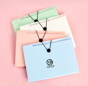 Αρχειοθήκη 6 θέσεων Α4 κοκτέηλ 3 χρώματα