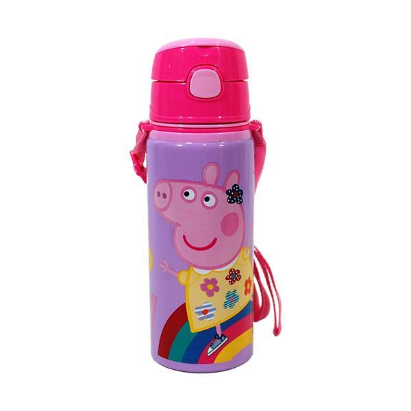 Παγούρι αλουμινίου Peppa με λουράκι 600ml