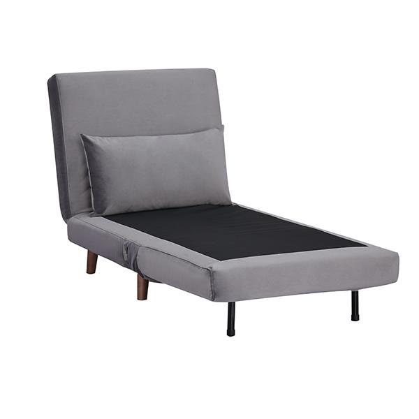 Πολυθρόνα κρεβάτι Nextdeco Stockholm γκρι Υ90x76x81εκ. - Image 2