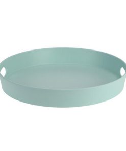 Δίσκος σερβιρίσματός από bamboo Ø30xY4εκ. βεραμάν