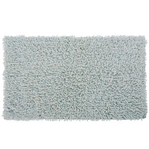 Χαλάκι μπάνιου Shaggy IΙ γαλάζιο 45x75εκ.