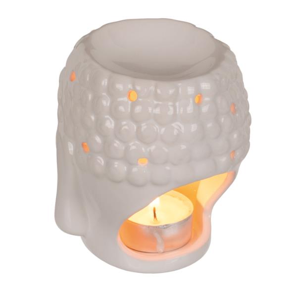 Αρωματιστής χώρου Βούδας κεραμικός κοκτέηλ 3 χρώματα, Υ11x9εκ. - Image 3