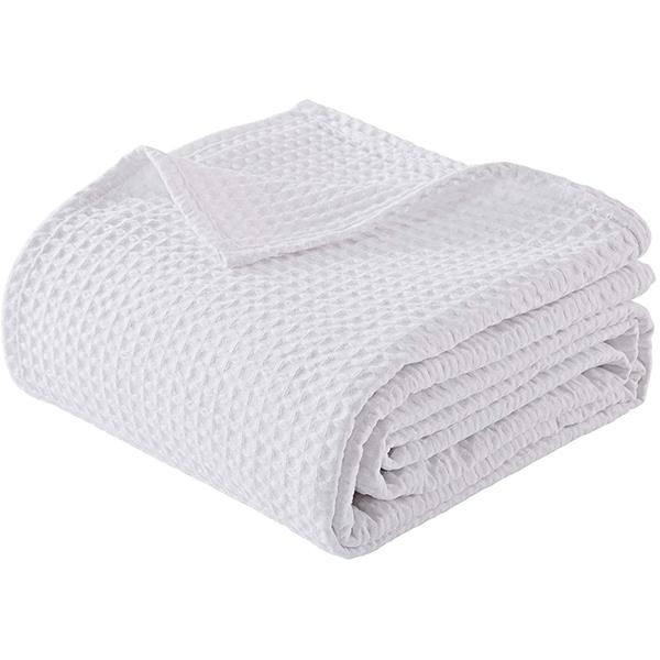 Κουβέρτα "Pablo" πικέ 100% βαμβακερή λευκή 220x240εκ. - Image 2