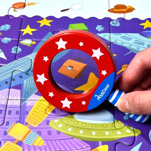 Mideer παζλ The Detective in Space 42 τεμαχίων - Image 2