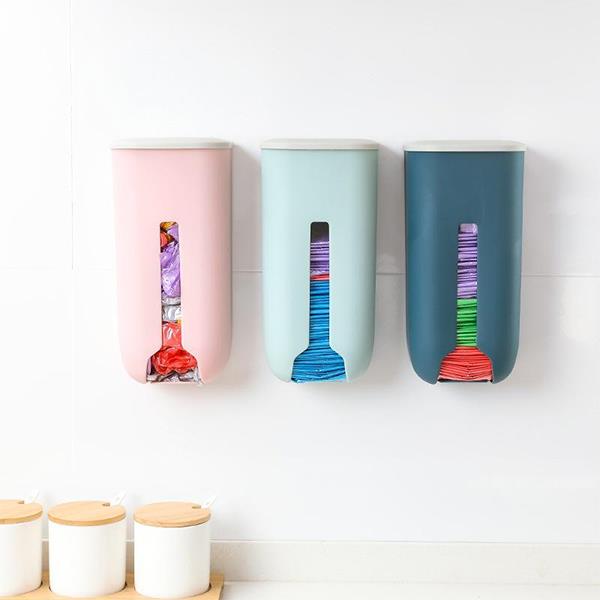 Θήκη αποθήκευσης πλαστικών τσαντών 11,5x7,5x26εκ. κοκτέηλ - Image 2