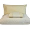 Σετ σεντόνια μονά PARADISO Yellow από 100% βαμβάκι 170x260εκ.