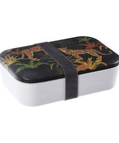 Φαγητοδοχείο bamboo με λάστιχο συγκράτησης 19x13x5,5εκ.