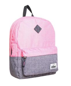 KALGAV τσάντα πλάτης Gray pink melange Υ41,5x13x31εκ.