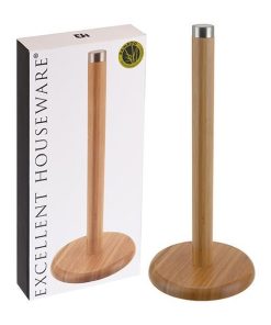 Βάση για ρολό κουζίνας ξύλινη Υ32xØ14εκ.
