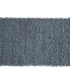 Χαλάκι μπάνιου Shaggy I γκρι 45x75εκ.