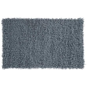 Χαλάκι μπάνιου Shaggy I γκρι 45x75εκ.