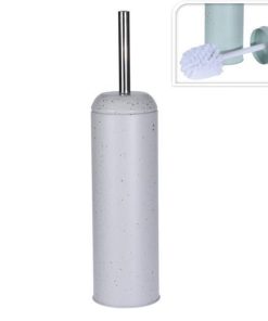 Πιγκάλ μπάνιου μεταλλικό εκρού  Ø9,3xY40εκ.