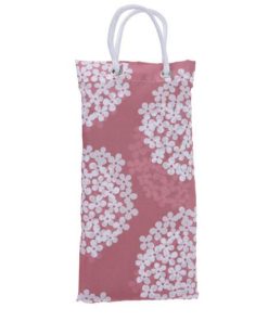 Κουρτίνα μπάνιου 85γρ με 12 κρίκους σκούρο ροζ 180x180εκ.