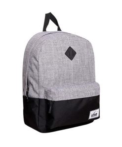 KALGAV τσάντα πλάτης Black gray melange Υ41,5x13x31εκ.