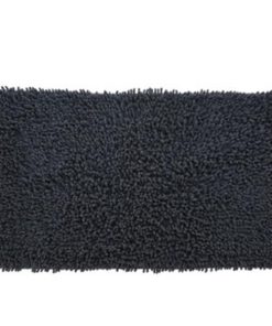 Χαλάκι μπάνιου Shaggy IΙ μπλε σκούρο 45x75εκ.