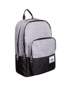 KALGAV τσάντα πλάτης Black-gray melange Υ44x16,5x30,5εκ.