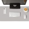 Θερμαινόμενη επιφάνεια - mousepad γραφείου 60x36εκ, γκρι