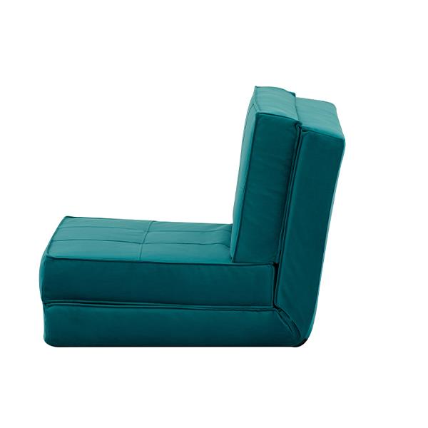 Πολυθρόνα κρεβάτι Nextdeco Flex πετρόλ Υ62x74x80εκ. - Image 3