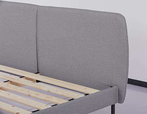 Κρεβάτι διπλό Nextdeco Jakarta khaki 160x200xY61εκ. - Image 3