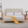 Κρεβάτι διπλό Nextdeco Manila beige 160x200xY87εκ.