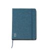 Σημειωματάριο Α5 Υ21x14.7εκ. μπλε με λάστιχο 80 φυλλα