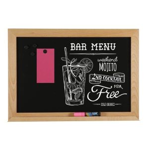 Μαυροπίνακας γραφής μαγνητικός Υ40x60εκ.