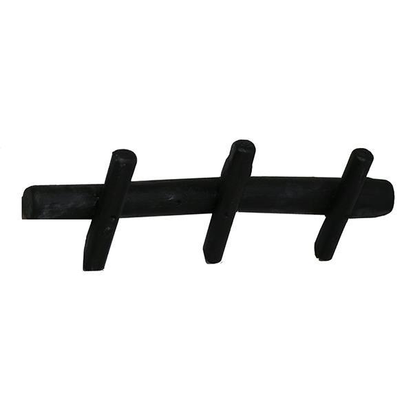 Κρεμάστρα τοίχου Nextdeco Tribeca από ξύλο teak Υ12x5x35εκ.